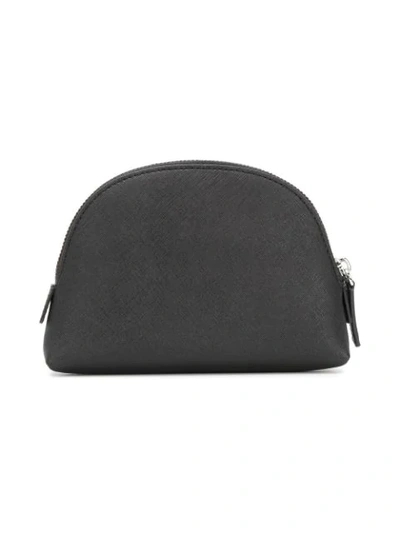 Shop Marc Jacobs Brand Embossed Wash Bag - Black