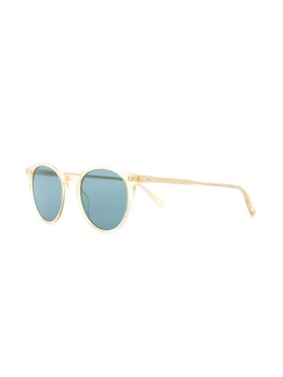 Garrett Leight Clune Glasses In Nude & Neutrals