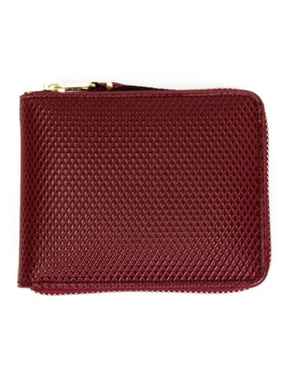 Shop Comme Des Garçons 'luxury Group' Wallet In Red