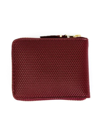 Shop Comme Des Garçons 'luxury Group' Wallet In Red