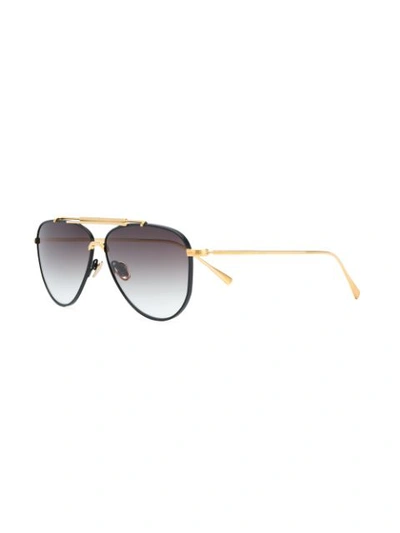 Shop Frency & Mercury Aviator Sunglasses - Black