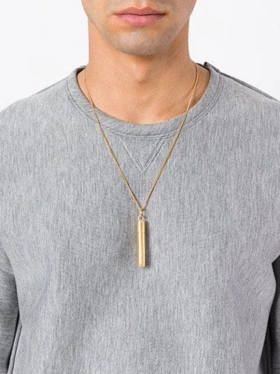 Shop Ambush Pill Case Necklace In Neutrals