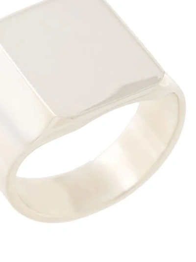 Shop Meadowlark Fairfax Signet Ring In Silver