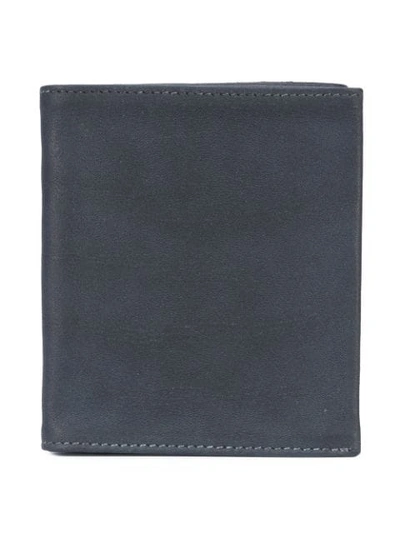 Shop Ma+ Foldover Soft Wallet In Blue