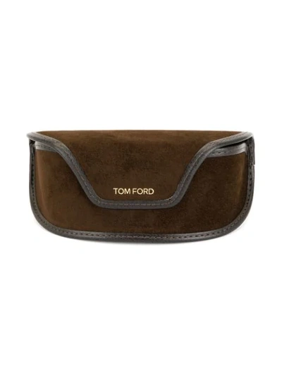 Tom Ford Square Frame Sunglasses In Black