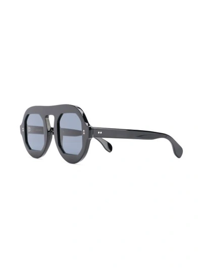 Shop Archive Eyewear Old Spitalfields Sunglasses In Black