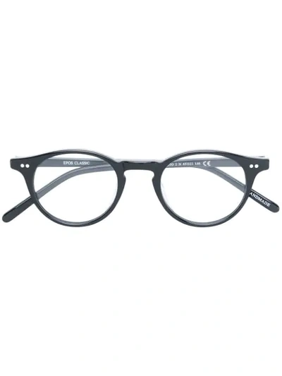 Shop Epos Efesto Glasses In Black