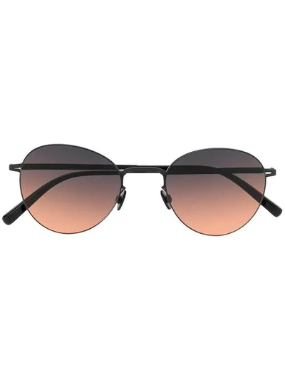 Shop Mykita Eito Sunglasses In 黑色