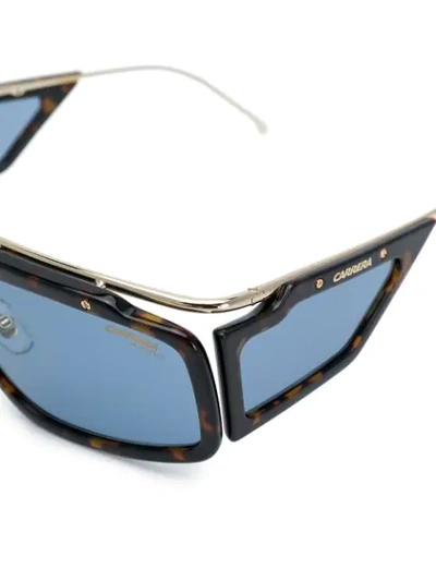 Shop Carrera Oversized Sunglasses In Brown
