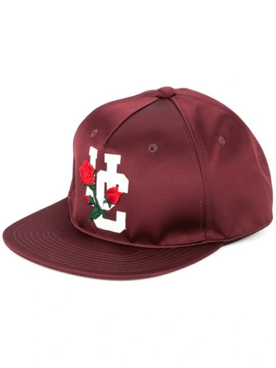 Shop Undercover Embroidered Logo Baseball Cap In Red
