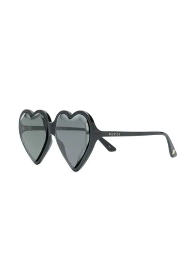 heart-shaped sunglasses