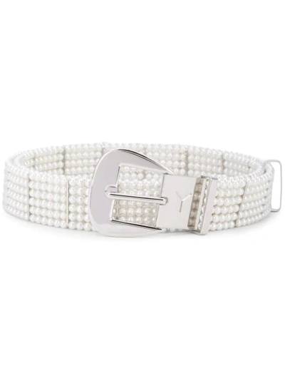 Shop Y/project Pearl Belt In White