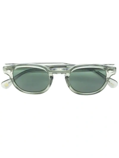 Shop Moscot Lemtosh Sunglasses In Green