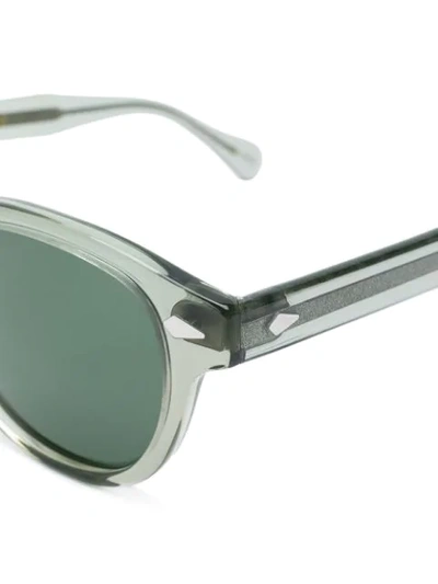 Shop Moscot Lemtosh Sunglasses In Green