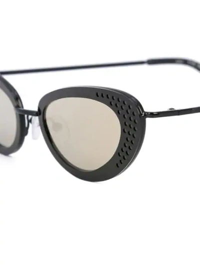 Shop Le Specs 'the Royale' Sonnenbrille In Black