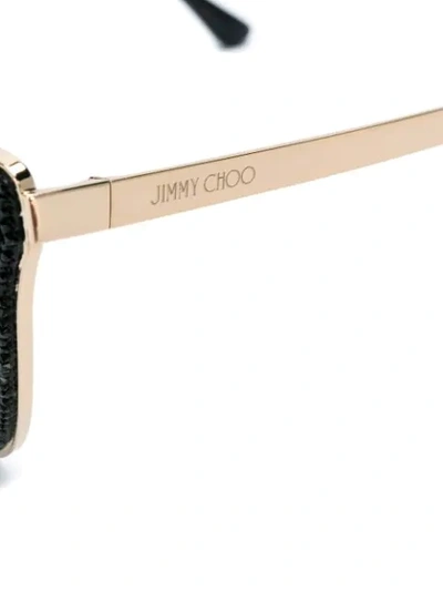 Shop Jimmy Choo 'lizzy' Sonnenbrille In Black