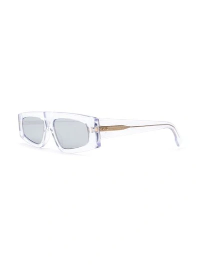 Shop Dior Eyewear Square Sunglasses - White