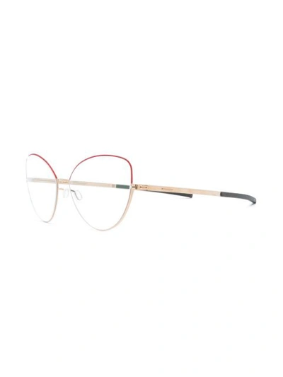 Shop Ic! Berlin Bise Glasses - Red