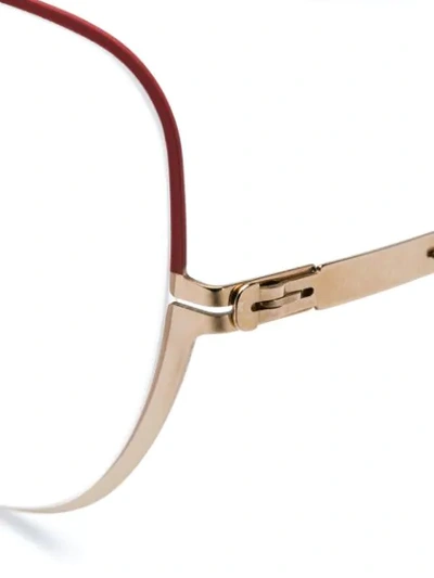 Shop Ic! Berlin Bise Glasses - Red