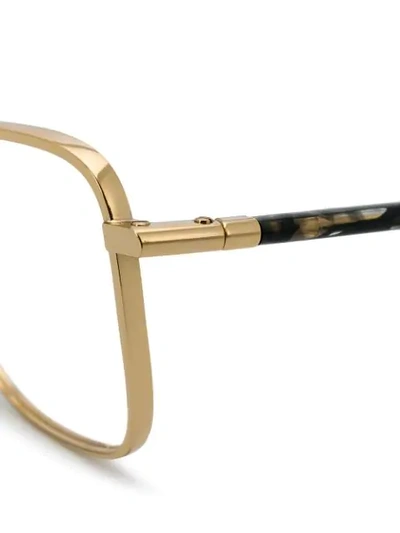 Shop Dolce & Gabbana Square Frame Glasses In Black