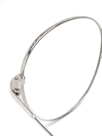 EPOS ROUND FRAME GLASSES - 银色