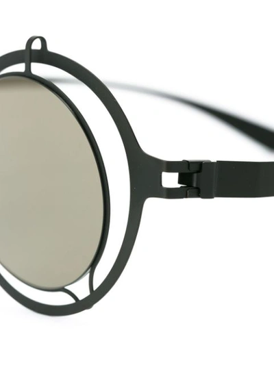 Shop Mykita X Damir Doma ' Madeleine' Sunglasses In Black