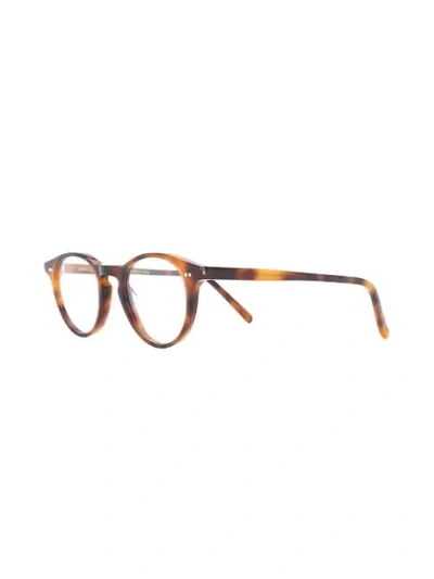 Epos Tortoiseshell Glasses In 棕色