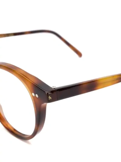Epos Tortoiseshell Glasses In 棕色