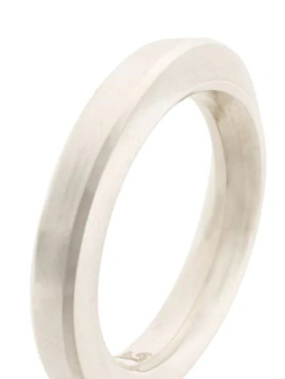 Werkstatt:münchen Twisted Ring In Metallic