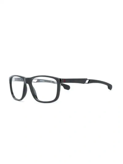 Shop Carrera Rectangular-frame Glasses In Black