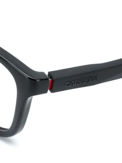 Shop Carrera Rectangular-frame Glasses In Black