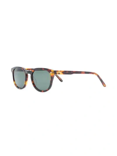 Shop Josef Miller Malcom Sunglasses In Brown