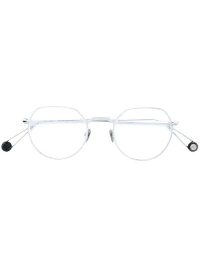 Shop Ahlem Place Dauphine Glasses In Metallic