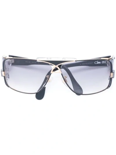 Shop Cazal Gradient Sunglasses In Grey