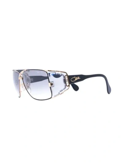 Shop Cazal Gradient Sunglasses In Grey