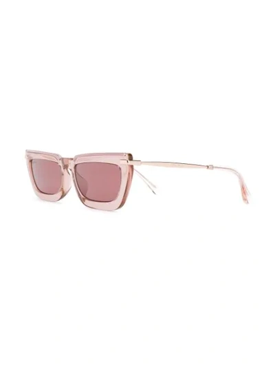 Shop Jimmy Choo Vela Gs Sunglasses In Pink