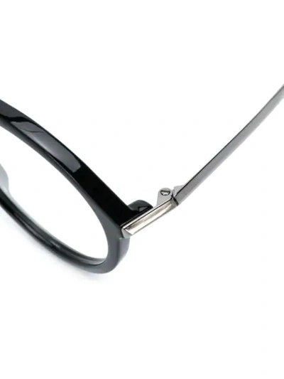Shop Fendi Aviator Glasses In Black