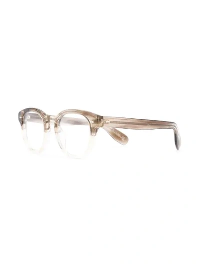 Oliver Peoples Unisex Cary Grant 48mm Military Vsb Sunglasses Ov5413u-1647-48 In Neutrals