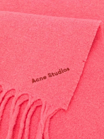 Shop Acne Studios Klassischer Schal In Pink