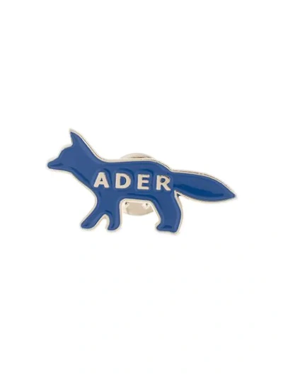 ADER ERROR ADER ERROR X MAISON KITSUNÉ别针 - 蓝色