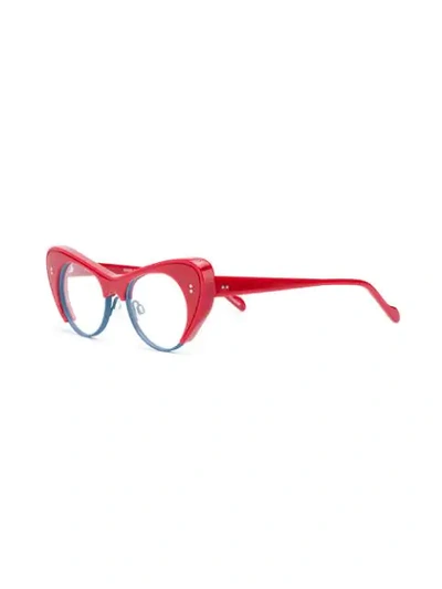 Shop Rapp Tempest Eyeglasses In Red