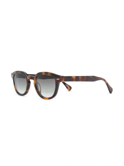 Shop Epos Bronte Sunglasses In 棕色