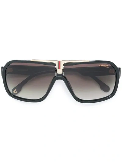 Shop Carrera Tinted Aviator Sunglasses - Black