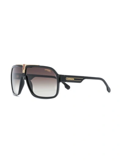 Shop Carrera Tinted Aviator Sunglasses - Black