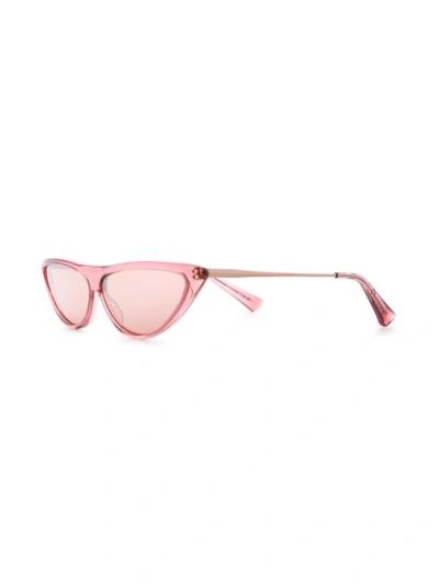 Shop Christian Roth Rina Sunglasses In Pink