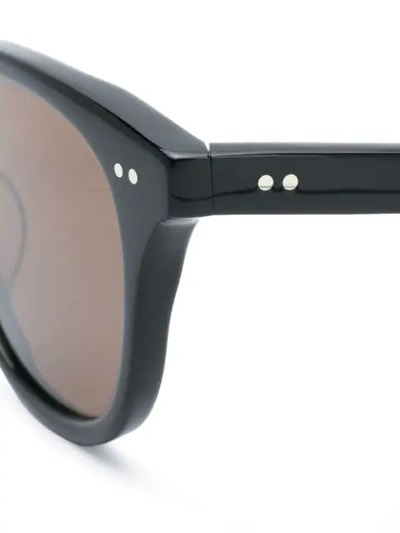 Shop Josef Miller Malcom Sunglasses In Black