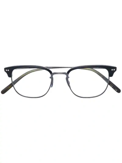 Shop Oliver Peoples Willman D-frame Glasses In 黑色