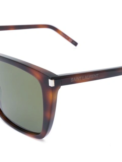 Shop Saint Laurent Square Sunglasses