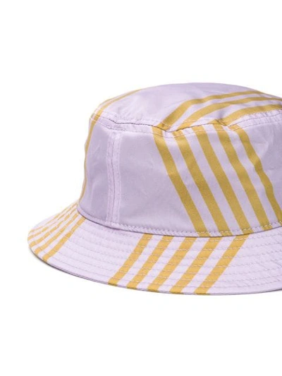 Shop Acne Studios Bucket Hat In Purple