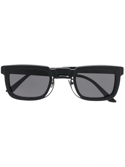 Shop Kuboraum Square Shaped Sunglasses In Black